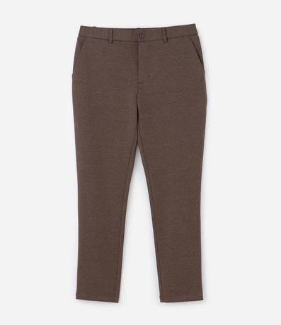 Pantalón Slim Performance en Sastrería con Textura 5
