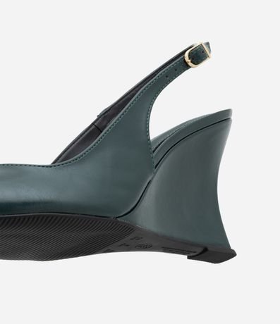 Zapato Slingback en PU con Salto Anabela 4