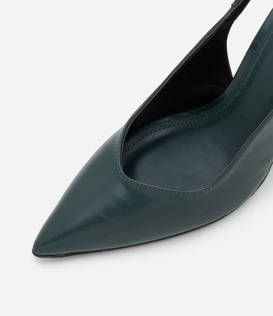 Zapato Slingback en PU con Salto Anabela 5