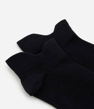 Kit 02 Pares de Medias Deportiva en Poliamida Liso 4