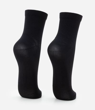 Kit 02 Pares de Medias Deportivas en Cano Mediano 3