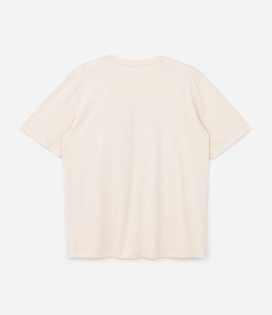 Remera Alargada Estampado Paris Croissant y Crème Curve & Plus Size 4