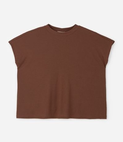 Blusa en Ribana sin Sisa Curve & Plus Size