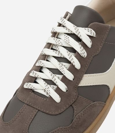 Championes Chutera con Recortes y Cordón Bicolor 5