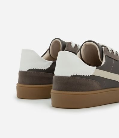 Championes Chutera con Recortes y Cordón Bicolor 7