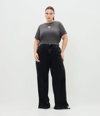 Blusa en Ribana sin Sisa Curve & Plus Size 2