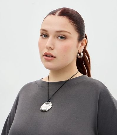 Blusa en Ribana sin Sisa Curve & Plus Size 3