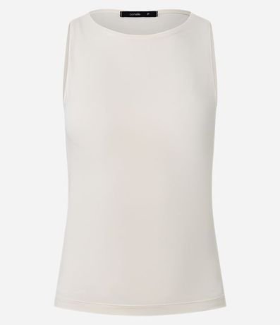 Blusa en Poliamida con Cuello Redondo 1