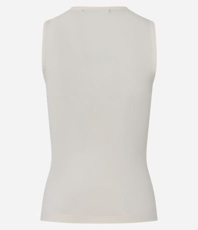 Blusa en Poliamida con Cuello Redondo 2