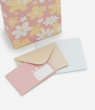 Bolsa de Regalo Extra Pequeño con Estampa Floral 4