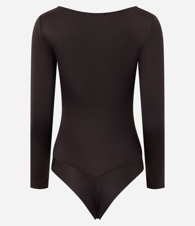 Body Básico en Media Mlla con Escote Bote 6