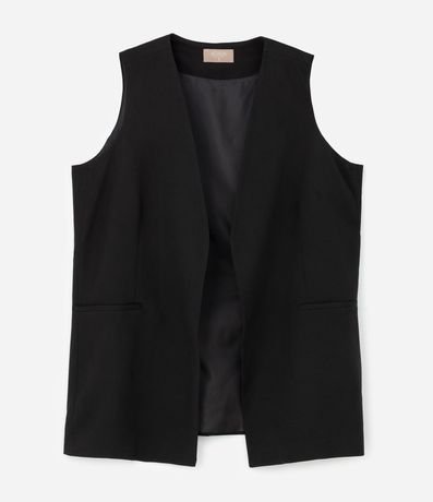 Chaleco Alargado Sastre Curve & Plus Size 5