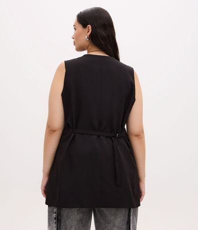 Chaleco Alargado Sastre Curve & Plus Size 4