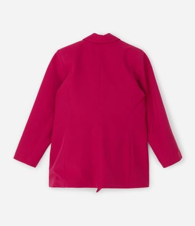 Blazer Alargado Sastre y Sin botones Curve & Plus Size 5