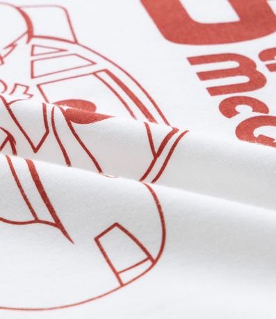 Remera Infantil en Algodón con Manga Corta y Estampa de Carro- Talle 2 A 6 años 3