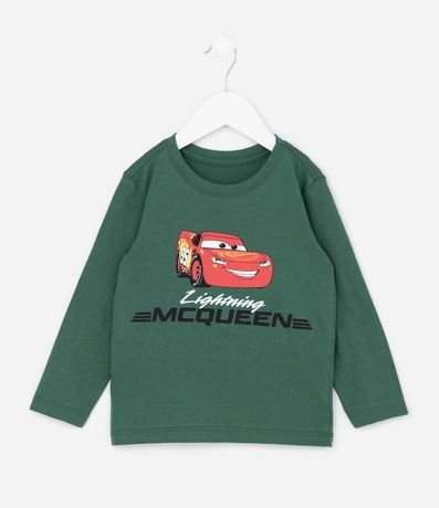 Remera Infantil con Estampado Lightning Relámpago Mcqueen – Talle 2 A 6 años
