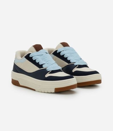 Championes Casual con Suela Caja y Cordón Largo 3