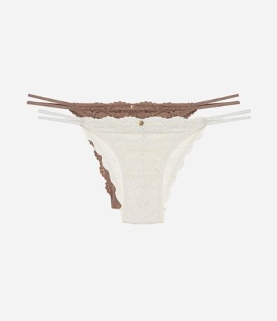 Kit 02 Bombachas Colaless en Encaje Floral