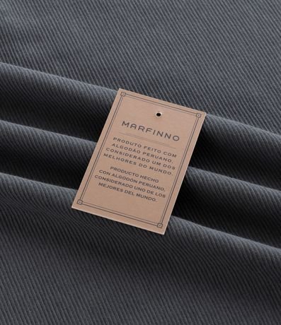 Remera en Algodón Peruano con Cuello Padre 7