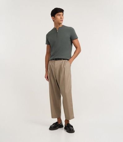 Remera en Algodón Peruano con Cuello Padre 2