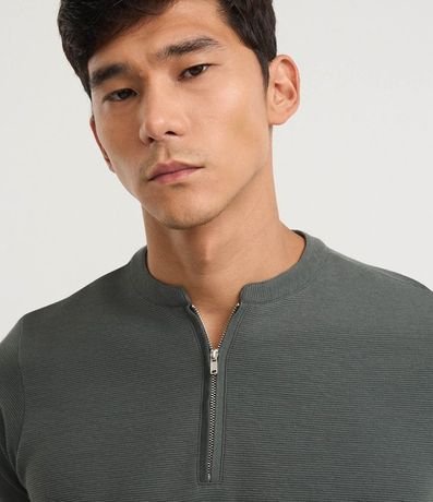 Remera en Algodón Peruano con Cuello Padre 3