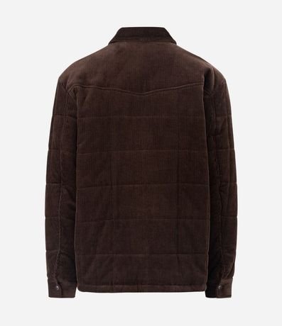 Campera de Terciopelo Cotele con dos Bolsillos de Solapa 5