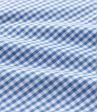 Camisa Regular en Algodón con Estampa de Cuadros 9
