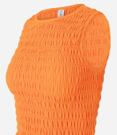 Blusa Musculosa en con Lastex y Volado en la Bajo 5