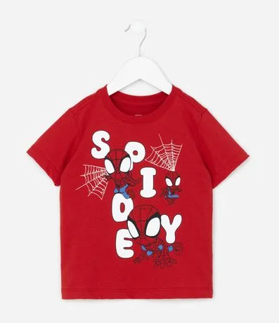 Remera Infantil con Estampado Divertida Spidey  – Talle 2 a 6 años