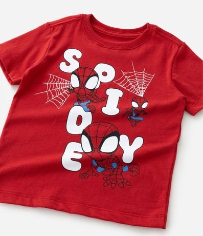 Remera Infantil con Estampado Divertida Spidey  – Talle 2 a 6 años 4