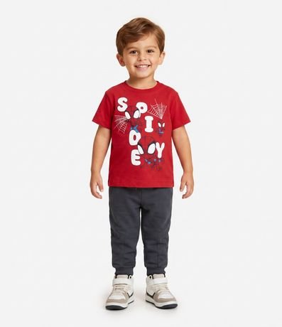 Remera Infantil con Estampado Divertida Spidey  – Talle 2 a 6 años