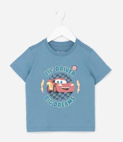 Remera Infantil en Algodón Estampado Coches - Talle 1 a 6 años