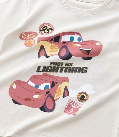 Remera Infantil con Estampado Coches Baby Fast as Lightning – Talle 1 a 6 años 5