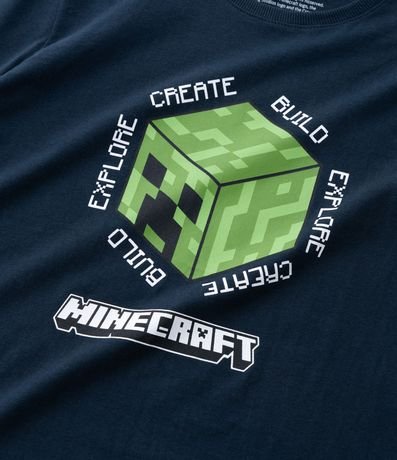 Remera Infantil Minecraft con Estampado Creeper – Talle 5 a 14 años 5