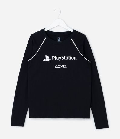 Remera Infantil PlayStation con Biés – Talle 5 a 14 años