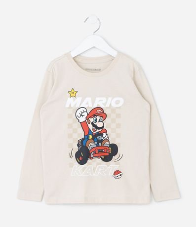Remera Infantil Mario Kart Grid – Talle 3 a 10 años