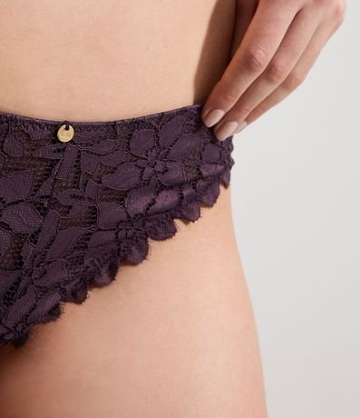 Bombacha Bikini en Encaje Floral 3