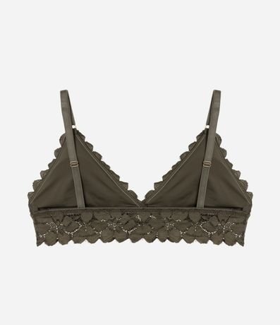 Soutien Top en Encaje con Copa Desmontable y Textura Floral 6