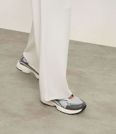 Championes Jogging Mary Jane en PU con Tira