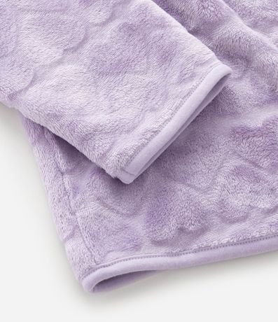Campera Infantil en Fleece con Capucha y Relieve de Corazones – Talle 5 a 16 años 7