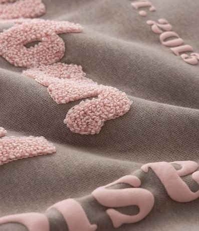 Campera Bomber Infantil con Bordados Lettering – Talle 5 a 14 años 3