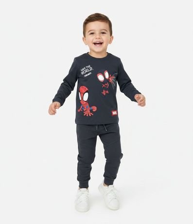 Remera Infantil con Estampado Spidey y Miles – Talle 2 a 6 años 1
