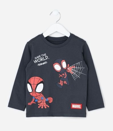 Remera Infantil con Estampado Spidey y Miles – Talle 2 a 6 años