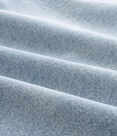 Bermuda Denim/Jeans Liso Reta Loose First Denim 7