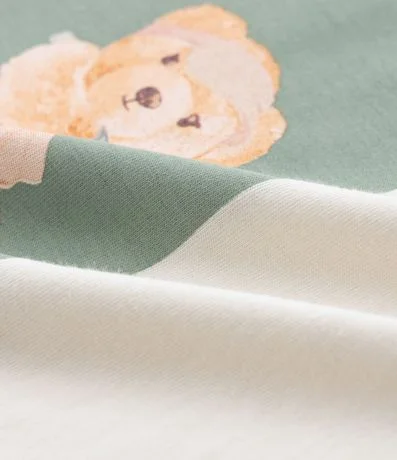 Remera Infantil Slim con Estampado Bear Club - Talle 5 a 14 años 3