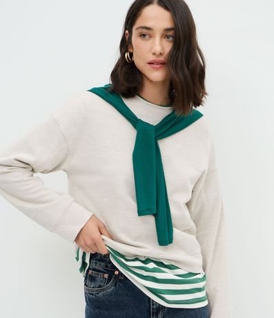 Blusa Básica Regular en Algodón