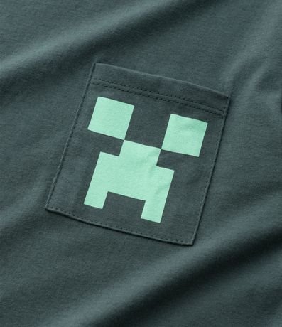 Remera Infantil en Algodón con Estampado Minecraft – Talle 5 a 14 años 5