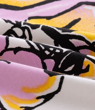 Remera Comfort en Algodón con Estampado Dog Spray 7