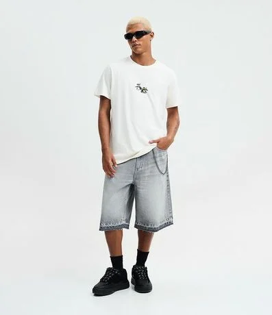 Remera Comfort en Algodón con Estampado Dog Spray 2