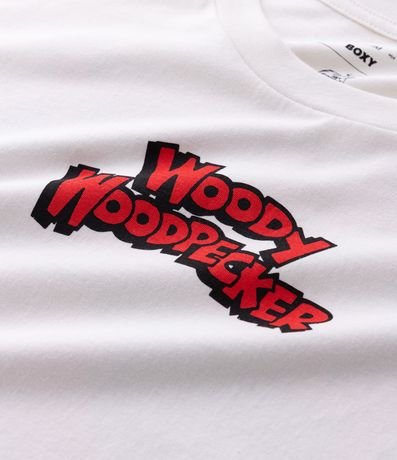 Remera Boxy en Algodón con Estampado del Pájaro Loco 8